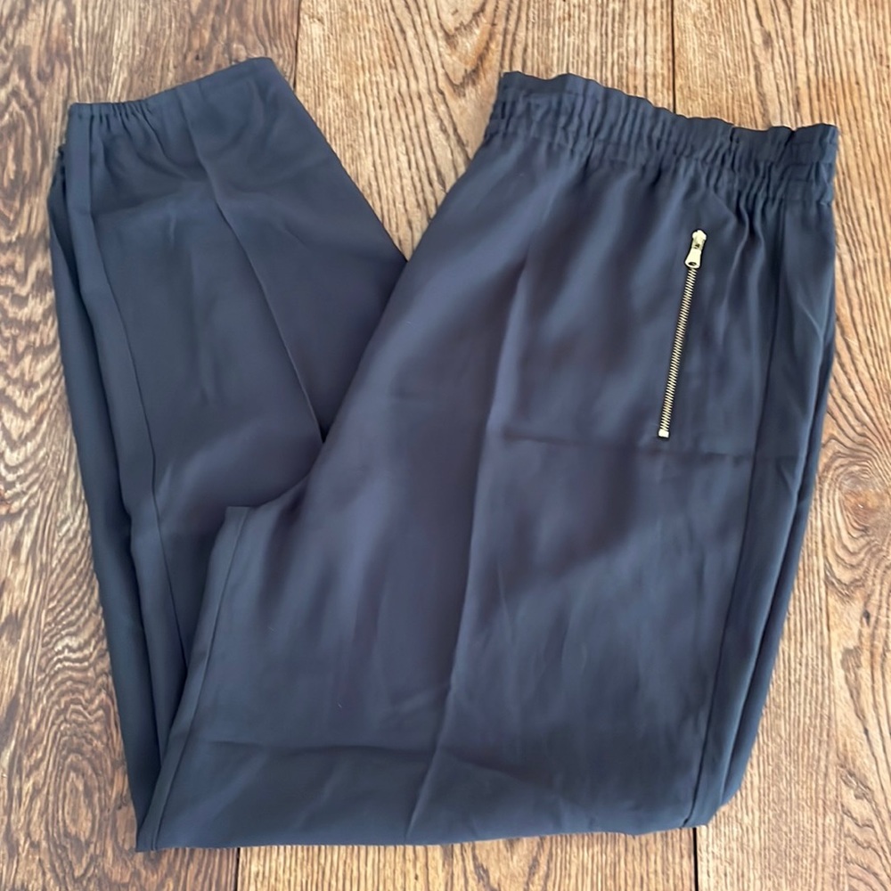 Soft Surroundings High Waisted Jogger Style Dress Pants